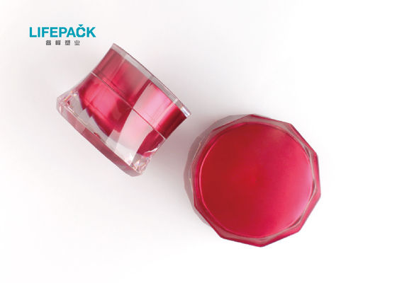 Warna Disesuaikan Kosong Cream Jar Hapus Mewah Tebal Wall Acrylic Outer Layer